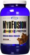 🍫 optimized gaspari nutrition myofusion advanced protein, chocolate, 2 pound logo