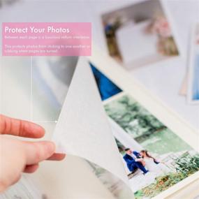 img 3 attached to 📸 White & Silver Wedding Photo Album – Safely Preserve your Perfect Day Memories – 12 inch Square, 2 x Pockets – Ideal Marriage Keepsake, Wedding Gift