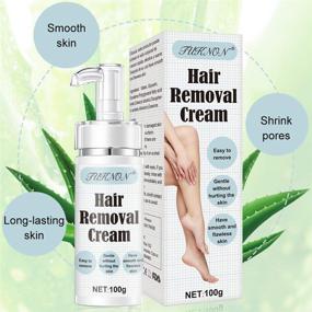 img 1 attached to Flawless Hair Remover Cream: Skin Friendly Depilatory Cream for Men & Women