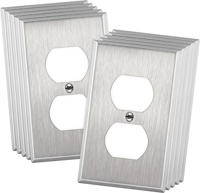 enerlites receptacle standard stainless 7721 10pcs 로고