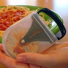 img 3 attached to The Quick Split: Portable Pizza 🍕 Cutter with On-The-Go Cover for Bite-Size Slices