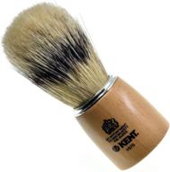 🪒 kent vs70 men's natural badger bristle shaving brush kit – ideal for safety razors, shaving razors. superior lathering shaving brush for shave cream, shaving soap. kent luxury shaving since 1777 logo