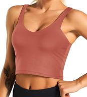 laslulu longline seamless racerback camisoles logo