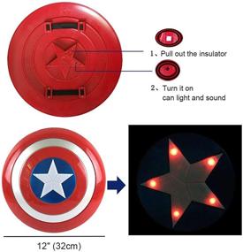 img 2 attached to 🦸 O3 Captain America Superhero Costume - Optimize Your Search