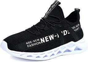 img 4 attached to 👟 FJWYSANGU Kids Sneakers - Athletic Running Shoes & Sports Trainers for Girls and Boys (Little Kid/Big Kid)