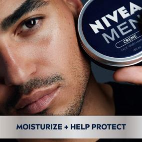 img 2 attached to 🧴 NIVEA Men Creme: Versatile Face, Hand, and Body Lotion in a 5.3 oz. Tin