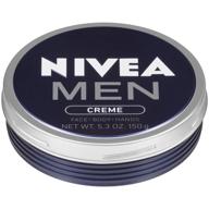 🧴 nivea men creme: versatile face, hand, and body lotion in a 5.3 oz. tin logo