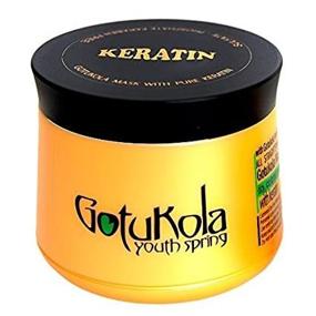 img 4 attached to 💆 Revitalize & Nourish Your Hair with Gotukola Keratin Restorative Hair Mask - 500ml/16.9fl.oz