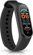 ultimate fitness tracker: heart rate, oxygen, sleep monitoring, pedometer, music control, alarm, photo remote, weather smart watch for women and men логотип