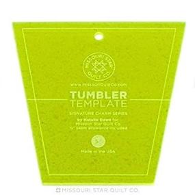 img 1 attached to 📐 5-Inch Square Tumbler Template by Missouri Star – Perfect for Crafting with 5-Inch Squares