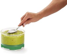 img 2 attached to 🥑 Casabella Guac-Lock Container: Lock-in Freshness for Your Delicious Blue Guacamole