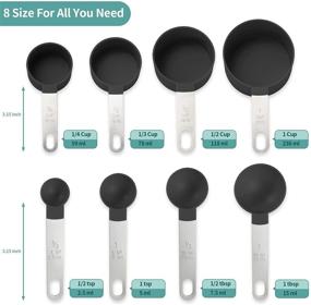 img 3 attached to Measuring Stackable Teaspoons Ingredients Stainless