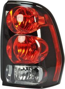 img 2 attached to 🔦 Dependable Direct RH Tail Light Lamp for 2002-2009 Chevrolet Trailblazer GM2801150 - Including Bulbs: Shop Now!