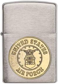 img 3 attached to Officially Licensed Zippo Air Force Lighters - Proudly Display Your Military Pride!