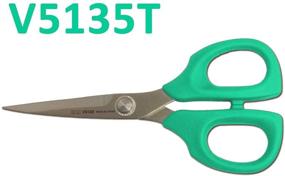img 1 attached to ✂️ Effortless Precision: Introducing the kai V5135T 5.5-inch Scissors