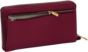 img 2 attached to 👛 Fossil Women's Leather Wallet Wristlet: Stylish Handbags & Wallets for Women