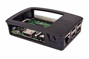 img 2 attached to 🖥️ RPI3CASE-BG Official Black/Grey Raspberry Pi 3 Case