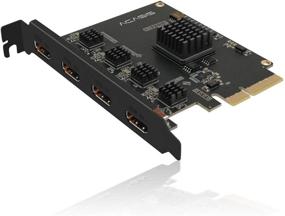 img 4 attached to 📹 Acasis PCIe Video Capture Card – Quad HDMI, 1080P 60FPS, 4 Channel, Ultra-Low Latency, Built-in Capture Device for Live Broadcasting, Multiview Camera Capture Card Recording, Live Streaming Support