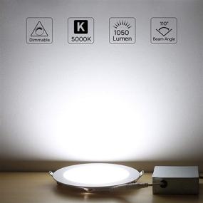 img 3 attached to Enhance Your Space with Lepro Recessed Lighting Ultra Thin Downlight