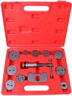 cartman 12-piece disc brake caliper wind back tool kit: ultimate automotive brake pad repair solution logo