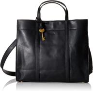 👜 fossil zb7938213 women's brandy shopper handbags, wallets & top-handle bags logo