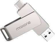 💾 максоне накопитель 128 гб usb type c с поддержкой технологии 3.1 - двухстороннее устройство для передачи данных со скоростью high speed otg для android-смартфона, компьютера, mac book, chromebook логотип