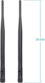 img 2 attached to 📷 Bingfu 4G LTE Cellular Trail Camera Antenna 5dBi RP-SMA Male Antenna (2-Pack) – Compatible with Game Cameras, Wildlife Hunting Cameras, Outdoor Mobile Security Cameras