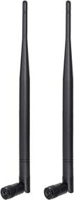 img 1 attached to 📷 Bingfu 4G LTE Cellular Trail Camera Antenna 5dBi RP-SMA Male Antenna (2-Pack) – Compatible with Game Cameras, Wildlife Hunting Cameras, Outdoor Mobile Security Cameras