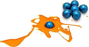 img 4 attached to 🔵 VIRTUE Ace Paintballs - .68 Caliber Blue V-Logo Shell with Orange Fill - 2 Cases (4000 Rounds) - Enhanced SEO