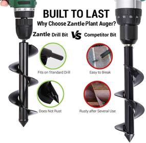 img 1 attached to 🌱 Посадочный инструмент "Zantle Garden Spiral Auger Planter