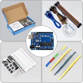 img 1 attached to 🔧 Полный стартовый комплект Arduino UNO R3: включено идеальное руководство, учебник и совместимость с IDE