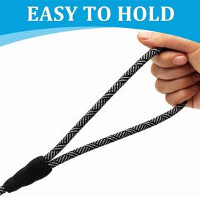 img 1 attached to 🐕 MayPaw Long Dog Leash - 15ft, 20ft, 30ft, 50ft, 75ft, 100ft Training Leash - Nylon Rope Dog Lead Ideal for Small and Medium Dogs - Perfect for Walking, Hiking, Camping, Hunting, and Recall Training