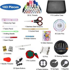 img 3 attached to 🧵 ProCase Sewing Scissors: Essential Beginner Accessories for Supplies