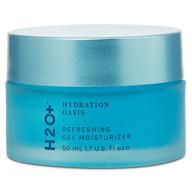 💧 h2o+ hydration oasis refreshing gel moisturizer: infused with hydro-amino complex and mini hyaluronic acid for improved complexion and luminosity logo