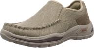 skechers arch fit motley rolens men's shoes and loafers & slip-ons logo