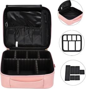 img 2 attached to 🧳 Maximize Your Travel and Vanity Space with NiceEbag Organizer: Adjustable Cosmetics Accessories for the Perfect Organization