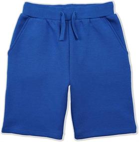 img 4 attached to 🩳 JIAHONG Jogger Shorts: Stylish Gray XL Boys' Drawstring Clothing for Comfortable Movement