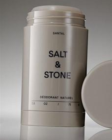 img 3 attached to Salt & Stone - Natural Deodorant Nº 1 - Santal - Unisex, Vegan, 🌿 Gluten Free, Cruelty Free, Aluminum Free, Paraben & Sulfate Free - Long-lasting 48 Hour Protection