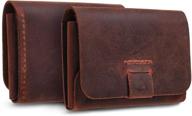 👜 txesign premium top grain genuine leather business card holder case with magnetic closure logo