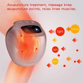 img 1 attached to 🔌 FDA Cleared LANDWIND Electric Knee Massager: Effective Portable Therapy for Pain Relief and Ergonomic Knee Massage