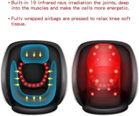 img 3 attached to 🔌 FDA Cleared LANDWIND Electric Knee Massager: Effective Portable Therapy for Pain Relief and Ergonomic Knee Massage