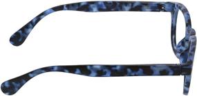 img 2 attached to 👓 Peepers by PeeperSpecs Headliner Focus Tortoise Round Blue Light Filtering Reading Glasses, 45mm, +3.00 Strength: Reduce Eye Strain and Enhance Focus!