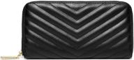 👛 daisy rose women's leather smartphone handbag with blocked design, including wallet logo