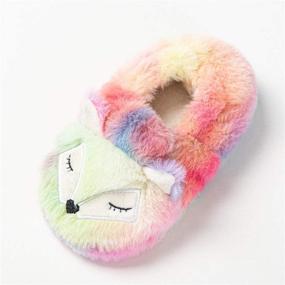 img 3 attached to 🐵 TSAITINTIN Cute Baby Monkey Slipper for Toddler Boys – Shoes and Slippers