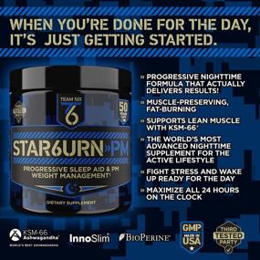 img 2 attached to 🌟 T6 STAR6URN-PM: Ultimate Fat Burner and Sleep Aid for Muscle-Preserving Weight Loss, Stress Relief – Green Coffee Bean & Garcinia Cambogia Extract