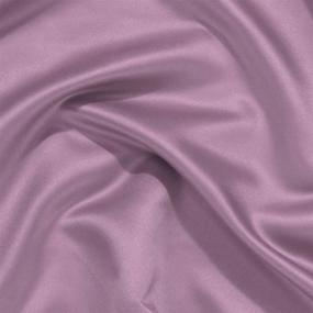 img 2 attached to 2-Pack Silk Satin Pillowcase for Hair and Skin - Cool, Silky, Soft Breathable Pillow Cases - Standard Size 20x26 Inch - Mauve - Envelope Closure