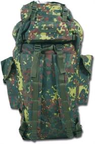 img 3 attached to 🎒 Mil-tec Outdoor Bag 60L Flectar Camo Rucksack: Durable and Spacious for Adventurers