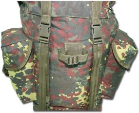 img 2 attached to 🎒 Mil-tec Outdoor Bag 60L Flectar Camo Rucksack: Durable and Spacious for Adventurers