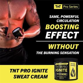 img 2 attached to 💪 Belly Fat Burning Cream – TNT Pro Ignite Sweat Cream for Men and Women – Thermogenic Weight Loss Workout Enhancer for Slimming (13.5 oz Jar)