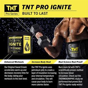 img 1 attached to 💪 Belly Fat Burning Cream – TNT Pro Ignite Sweat Cream for Men and Women – Thermogenic Weight Loss Workout Enhancer for Slimming (13.5 oz Jar)